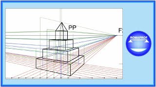 PROSPETTIVA ACCIDENTALE DI UN SOLIDO A FORMA DI PIRAMIDE 391 [upl. by Rednazxela]