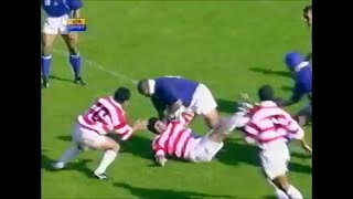 Inga Tuigamala quotdoing his impression of a brick wallquot vs Japan 1999 [upl. by Lief76]