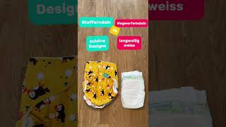 Stoffwindeln vs Wegwerfwindeln stoffwindeln nachhaltigkeit umweltschutz babytipps zerowaste [upl. by Abibah]