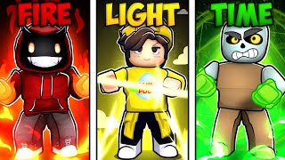 We Upgraded ELEMENTAL POWERS in ROBLOX [upl. by Flan]