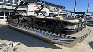 2023 Crest Continental 250  MarineMax Grand Lake [upl. by Yenittirb949]