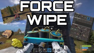 Raiding My Enemies On FORCE Wipe  Rust Console Edition [upl. by Ashby962]