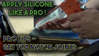 How to Apply Silicone or Caulk like a Pro [upl. by Ahsenad]