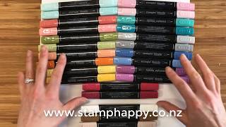 Stampin Up Stampin Blends Tutorial How To Tip and Technique Video for Beginners [upl. by Fevre395]