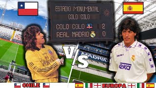 Equipos CHILENOS VS Equipos EUROPEOS [upl. by Katine702]