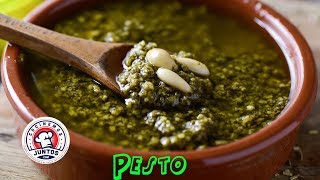 Como hacer pesto  Una rica salsa Italiana [upl. by Jeunesse18]