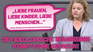 quotLiebe Frauen liebe Kinder liebe Menschenquot  Wahnsinn im Bundestag  Mariana HarderKühnel [upl. by Syverson990]