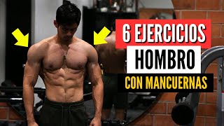 LOS MEJORES EJERCICIOS PARA HOMBRO CON MANCUERNAS [upl. by Erving606]