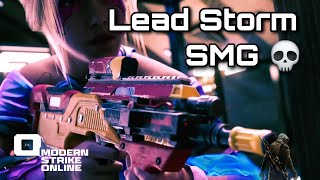 New Game Changer 💀🔥 Lead Storm SMG  Modern Strike Online [upl. by Arelc]