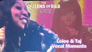 SWV Lelee amp Taj LIVE Vocal Moments  The Queens of RampB Tour NYC [upl. by Kylander]