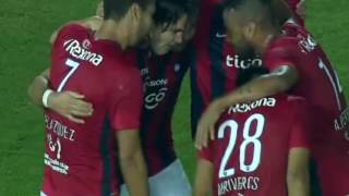 Cerro Porteño 6  0 Real Potosí Copa Sudamericana 2016 [upl. by Nnylodnewg]