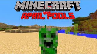 Prepare for Minecrafts Epic April Fools Update [upl. by Assirrac]