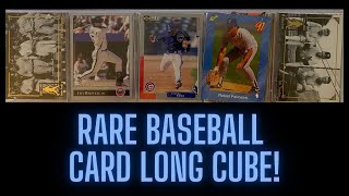 RARE BASEBALL CARD LONG CUBE [upl. by Aronaele]