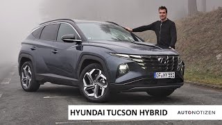 2021 Hyundai Tucson Hybrid 230 PS Test Review Fahrbericht [upl. by Bough]