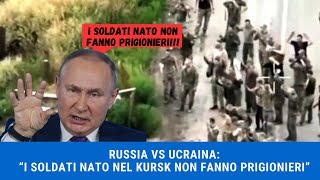 RUSSIA VS UCRAINA quotI soldati della NATO non fanno prigionieriquot raccontano i prigionieri russi [upl. by Ahsineb]