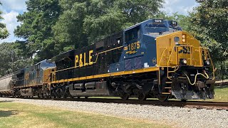 CSX 1875 the PampLE heritage leads CSX M583 6262024 [upl. by Blakelee664]