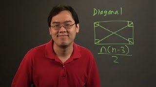 What Is a Segment Containing Two Nonconsecutive Vertices of a Polygon  Angles amp Other Math Tips [upl. by Yrahcaz]