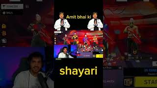 desi gamers vs nitin ff shayari DesiGamers NITINFREEFIRE [upl. by Yrrol]