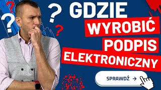 Jak i gdzie wyrobić podpis elektroniczny kwalifikowany Potwierdzenie tożsamości [upl. by Negam]