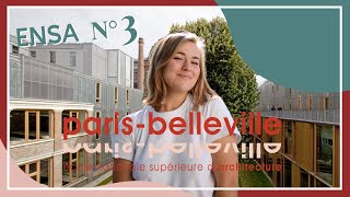 VISITE DE LECOLE PARIS BELLEVILLE avis étudiants cadre [upl. by Bjorn]