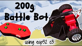 200g Battle Bot  DIY RC CAR [upl. by Leikeze]