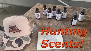 Breaking Down My Deer Hunting Scents Doe Estrus  Deer Urine  Cover Scents 2024 Deer Hunting [upl. by Bathesda524]