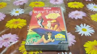 El Rey León VHS Nuevo Y Precintado De Fábrica La Primera Edición Del Año 1995 [upl. by Ydarg]