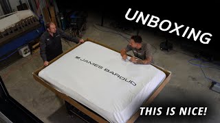 UNBOXING  the latest Roof Top Tent  JAMES BAROUD  pt 1 [upl. by Maillw669]