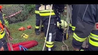 Großübung der Feuerwehr Neuhofen 2015 [upl. by Osnofla]