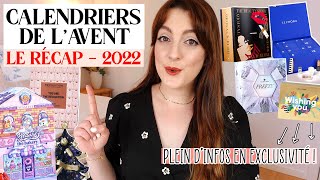 TOUS LES CALENDRIERS DE LAVENT 2022  INFOS dates de sortie 🥳 Jai mené lenquête 🎁  LOdoesmakeup [upl. by Rita]