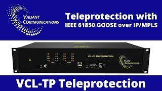 Teleprotection IEC 61850 GOOSE over IPMPLS  Valiant Communications [upl. by Anierdna66]