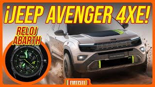 ¡OFICIAL Jeep AVENGER 4xE  Reloj Breil  Abarth [upl. by Aicnarf]