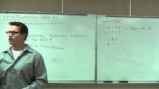 Prealgebra Lecture 15 Part 1 [upl. by Flossie]