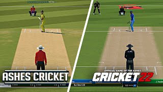 Which Is The Best Cricket Game  Ashes Cricket 2017 Vs Cricket 22 [upl. by Johanan]