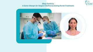 sleep dentistry for tongue interference [upl. by Aserej]