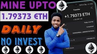 Free ETHEREUM Mining Site 2024  Mine Upto 179373 ETH Everyday  FREE ETH  MINE FREE ETHEREUM 💫 [upl. by Lynette67]