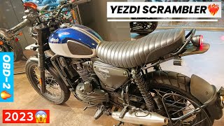 Finally New Yezdi Scrambler Obd2 E20 Model😍 Midnight Blue🔥 [upl. by Stevena]