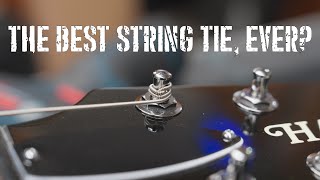 How to Tie Your Guitar Strings An Improved Luthiers Knot [upl. by Lore563]