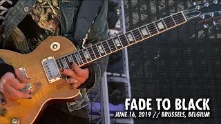 Metallica Fade to Black Brussels Belgium  June 16 2019 [upl. by Ludmilla]