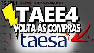 TAEE4 DIVIDENDOS PODEM SER IMPACTADOS NO CURTO PRAZO VALE A PENA INVESTIR EM TAESA HOJE [upl. by Aihtnys]