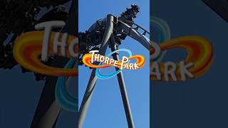 The Top 5 Rollercoasters at Thorpe Park thorpepark themepark [upl. by Kort611]