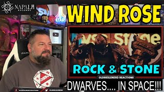 WIND ROSE  Rock and Stone Official Video OLDSKULENERD REACTION [upl. by Llevel]