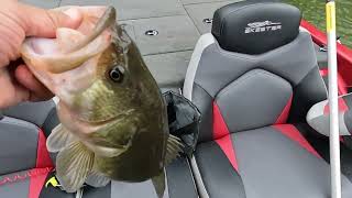 Braidwood Illinois bass fishing [upl. by Okihcim]