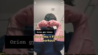 Forearms and finger workout at home with dumbelsgymlovers trendingshorts reel forearms gymwrkou [upl. by Nawtna267]