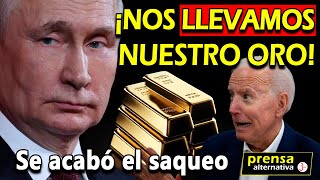 DESASTRE ECONÓMICO EN EEUU Rusia se lleva sus reservas de ORO  Charla Ivette y Margarita [upl. by Irolav]