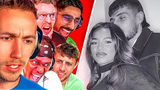 The Sidemen React To Me Becoming A Dad [upl. by Jessica130]