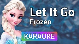 Frozen  Let It Go Karaoke version [upl. by Sedgewake]