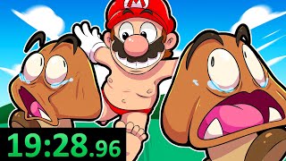 Reagindo as Speedruns mais ESTRANHAS do MARIO SaveManual [upl. by Nasaj]