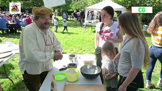 Brotbacken beim Apfelfest der Naturfreunde Ober Mockstadt 24 Sept 2023 Vf 18 2023 [upl. by Aicatsan]