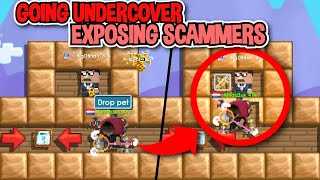 GOING UNDERCOVER EXPOSING SCAMMERS IN GROWTOPIA [upl. by Jago649]